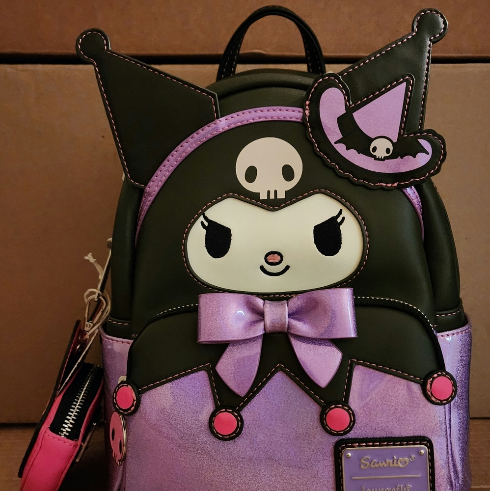 NYCC LE Sanrio Kuromi Witch Mini Backpack With My Melody Coin Bag